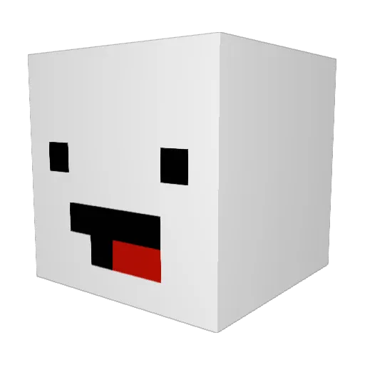 sanderman357 Minecraft avatar head, 3D render