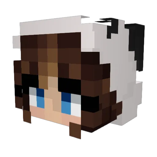 sandia803 Minecraft avatar head, 3D render