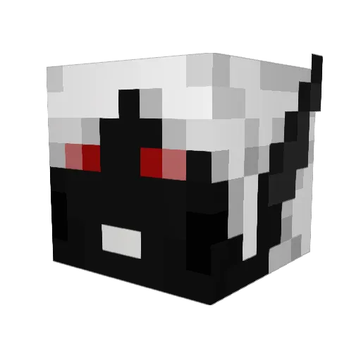 sandiferous Minecraft avatar head, 3D render