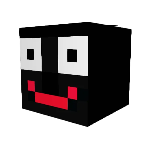 sandman0311 Minecraft avatar head, 3D render