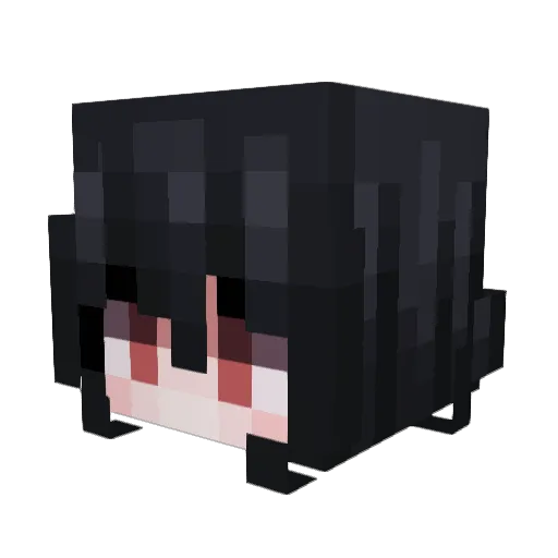 sandman790 Minecraft avatar head, 3D render