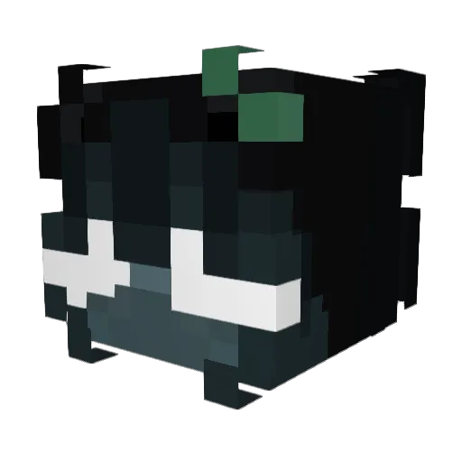 sandpalast Minecraft avatar head, 3D render