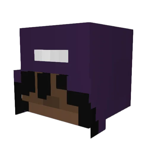sandro0__ Minecraft avatar head, 3D render