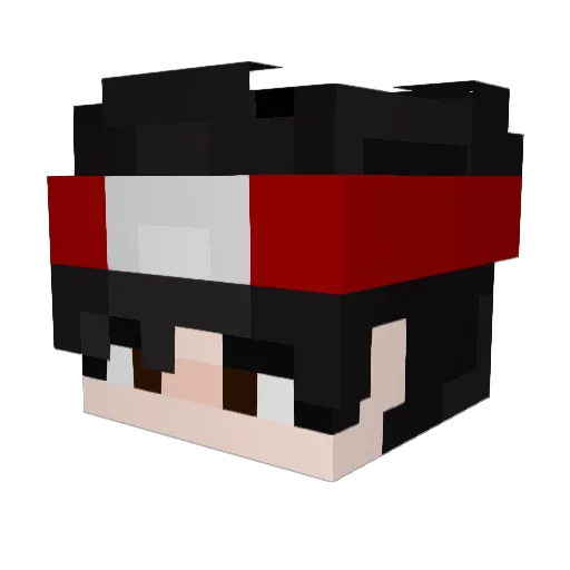 sandro_79 Minecraft avatar head, 3D render
