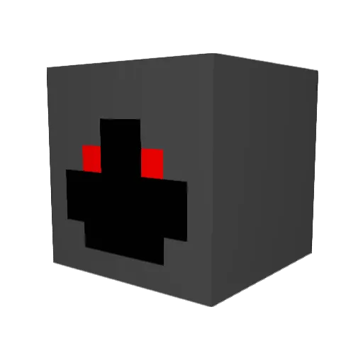 sandroovergrouth Minecraft avatar head, 3D render