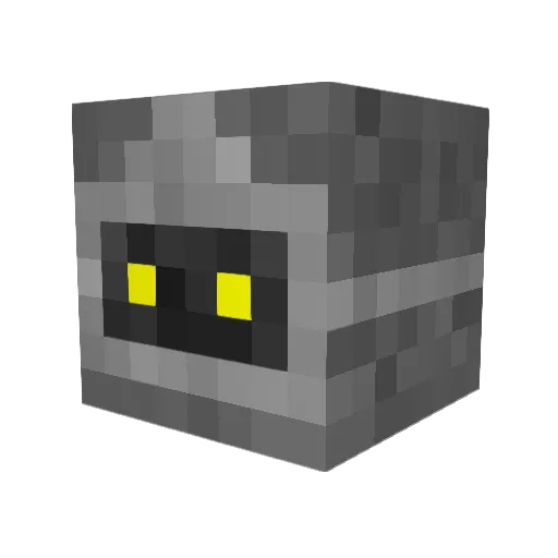 sandstorm355 Minecraft avatar head, 3D render