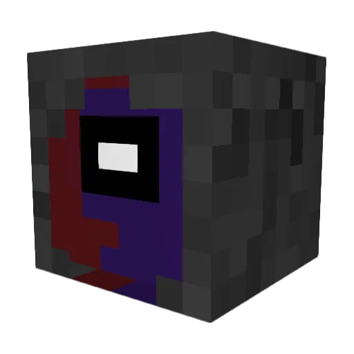 sandwasp Minecraft avatar head, 3D render