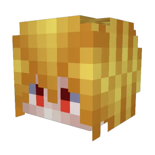 sandwhichboy123 Minecraft avatar head, 3D render