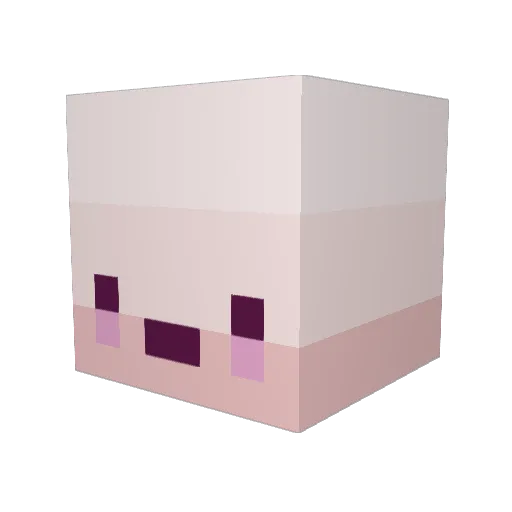 sandwichgood Minecraft avatar head, 3D render