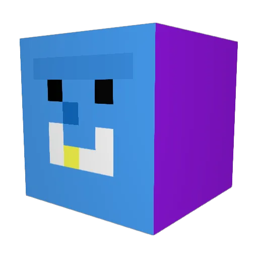sandwitch831 Minecraft avatar head, 3D render