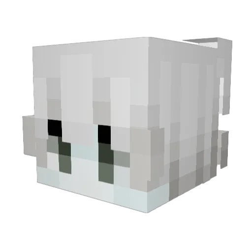sandy1375 Minecraft avatar head, 3D render