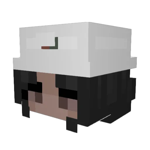 sandy1901 Minecraft avatar head, 3D render
