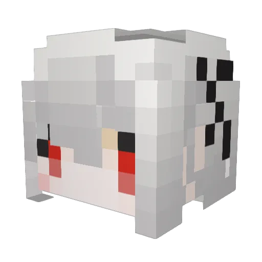 sandy21694488 Minecraft avatar head, 3D render