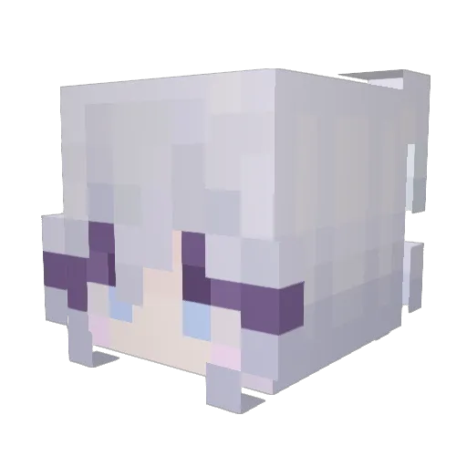 sanessss2764 Minecraft avatar head, 3D render