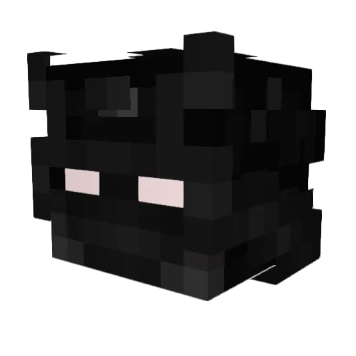 sangdonf Minecraft avatar head, 3D render