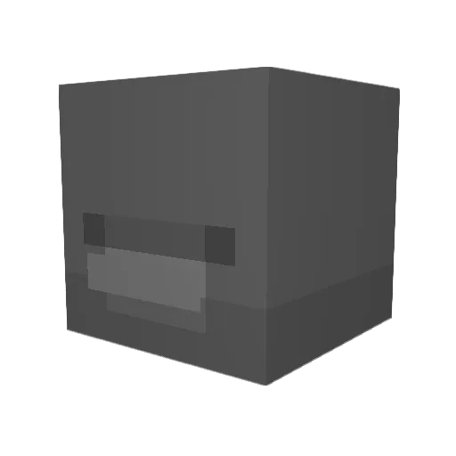 sangho0412 Minecraft avatar head, 3D render