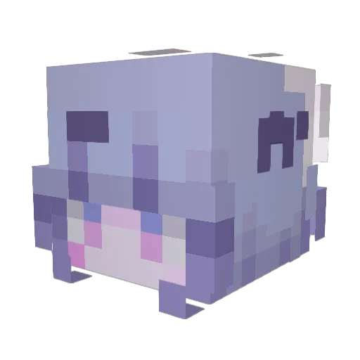 sanhui7 Minecraft avatar head, 3D render