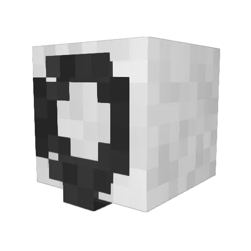 sanjay2 Minecraft avatar head, 3D render