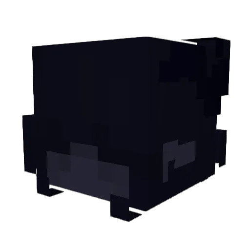 sankyuuy Minecraft avatar head, 3D render