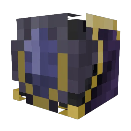 sannin_I Minecraft avatar head, 3D render
