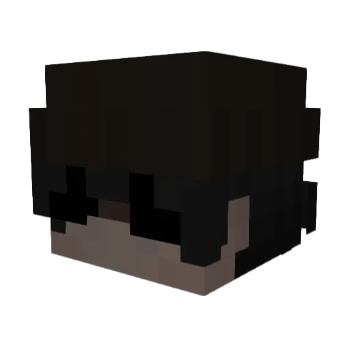sannti10 Minecraft avatar head, 3D render