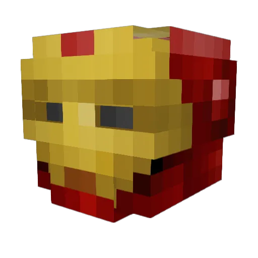 sanoj47 Minecraft avatar head, 3D render
