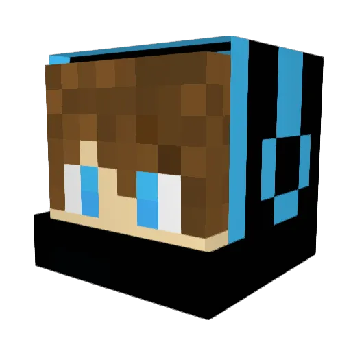 sanov110 Minecraft avatar head, 3D render