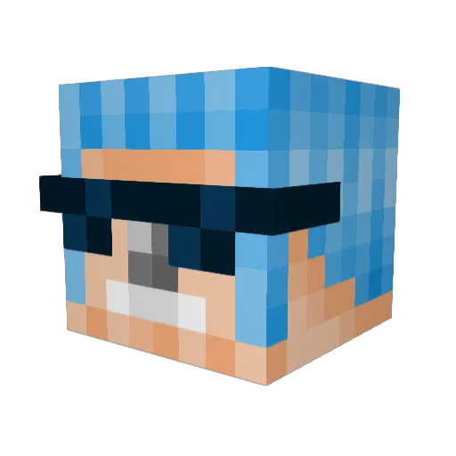 sanpollio26 Minecraft avatar head, 3D render