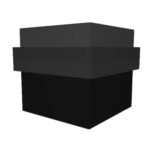 sant1 Minecraft avatar head, 3D render