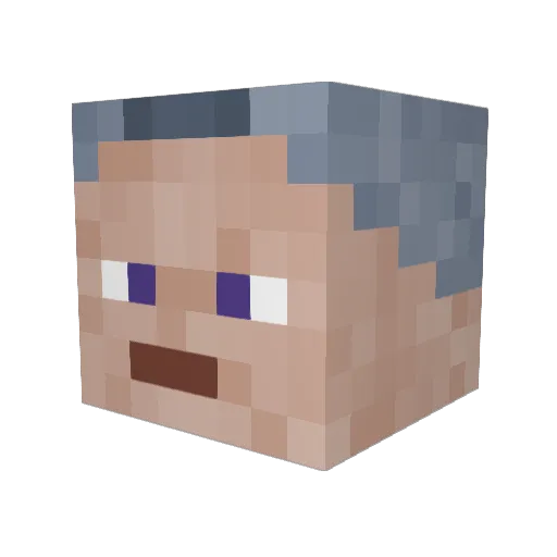 santafe_freak Minecraft avatar head, 3D render
