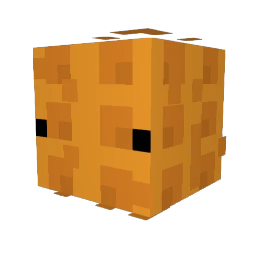 santisam Minecraft avatar head, 3D render