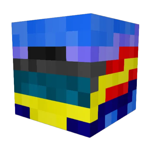 santoscuevas5 Minecraft avatar head, 3D render