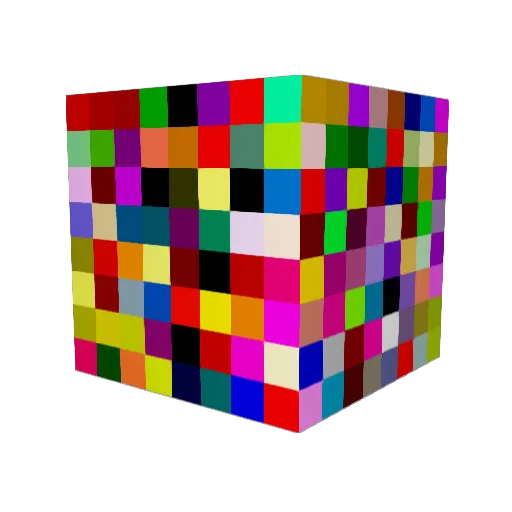 santouitsaki Minecraft avatar head, 3D render