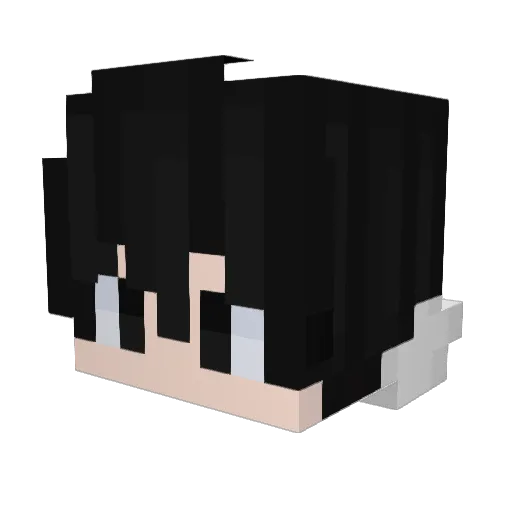 santtuli9808 Minecraft avatar head, 3D render