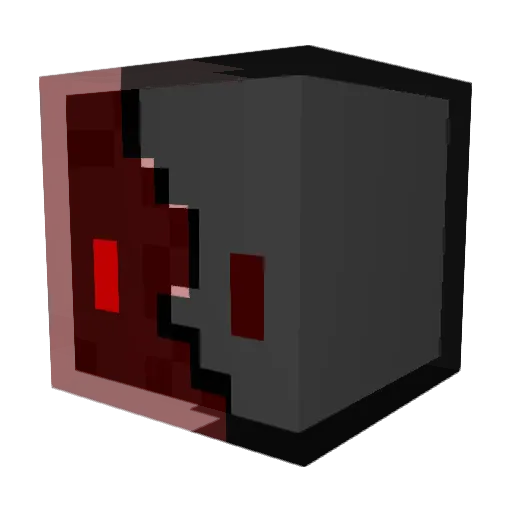 santtzin Minecraft avatar head, 3D render