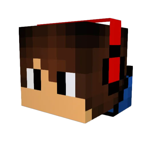 saoud_1106 Minecraft avatar head, 3D render