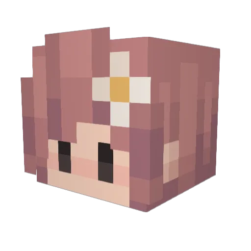 sap7062 Minecraft avatar head, 3D render