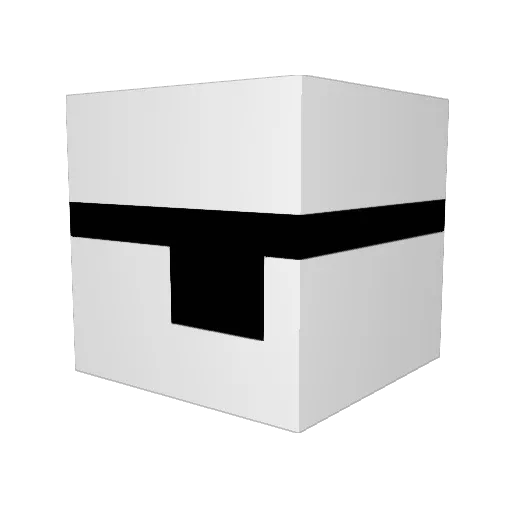 saph_dp3 Minecraft avatar head, 3D render