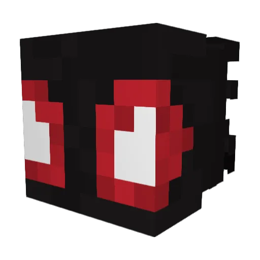sapnyc Minecraft avatar head, 3D render