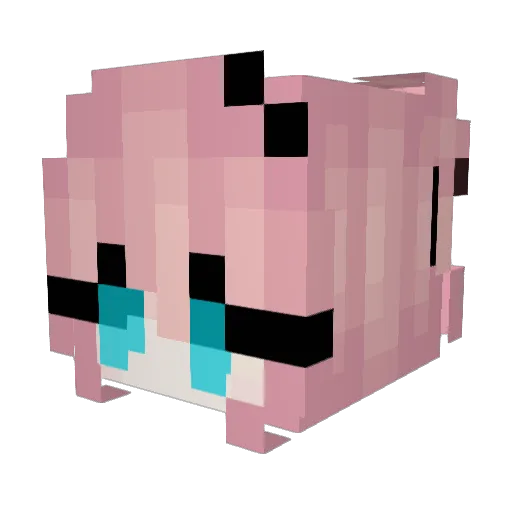 sapphire_2001 Minecraft avatar head, 3D render
