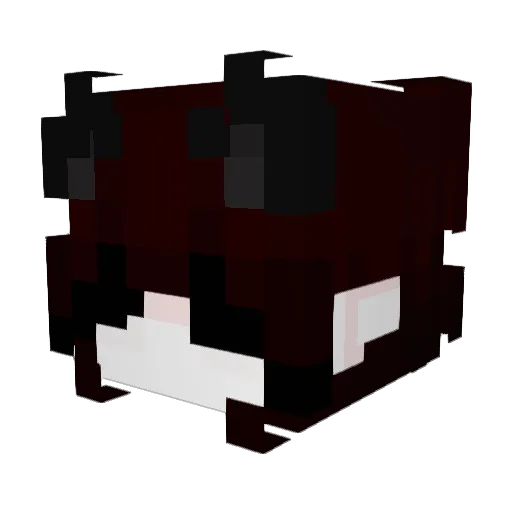 sappymilkers Minecraft avatar head, 3D render