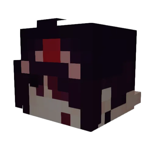 sar980 Minecraft avatar head, 3D render