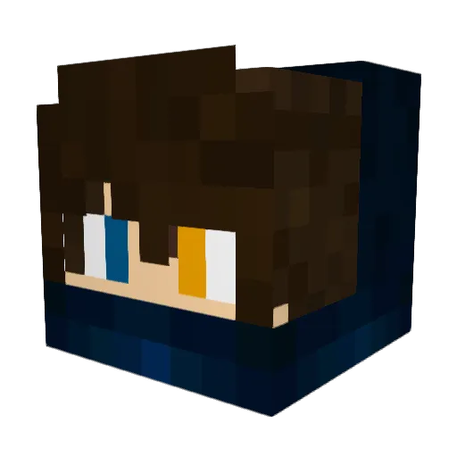 saraadrian Minecraft avatar head, 3D render