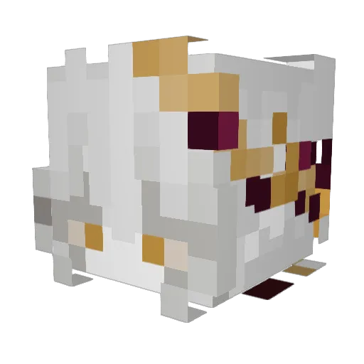 sarah194 Minecraft avatar head, 3D render