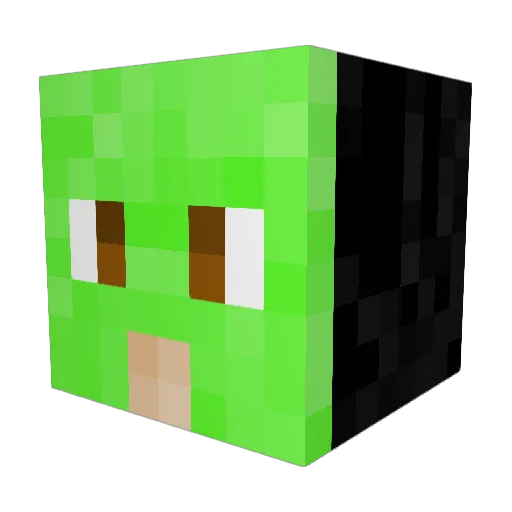 sarahg66 Minecraft avatar head, 3D render