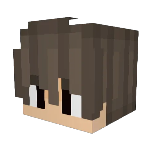 sarahsloth123 Minecraft avatar head, 3D render