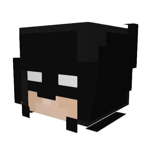 sarahtoninn Minecraft avatar head, 3D render