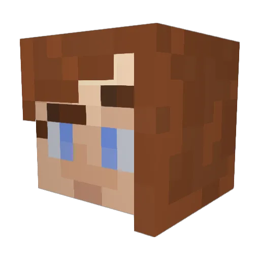 sarakula99 Minecraft avatar head, 3D render