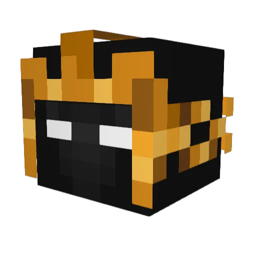 sarakuyt Minecraft avatar head, 3D render