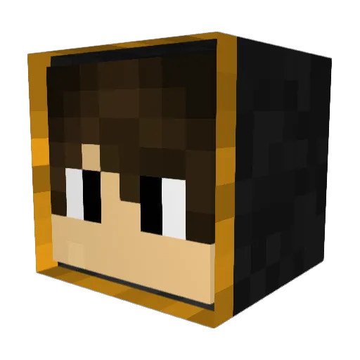 sarano01 Minecraft avatar head, 3D render